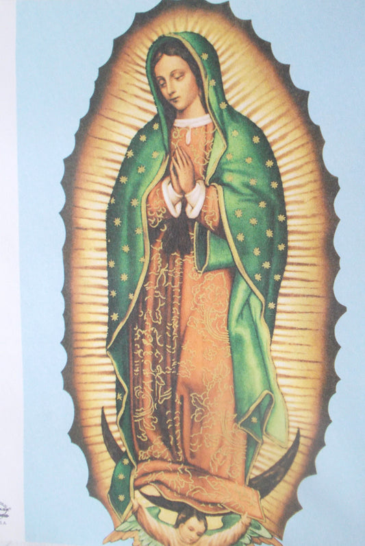 Bulletin Paper - Our Lady of Guadalupe - Package of 100 Sheets