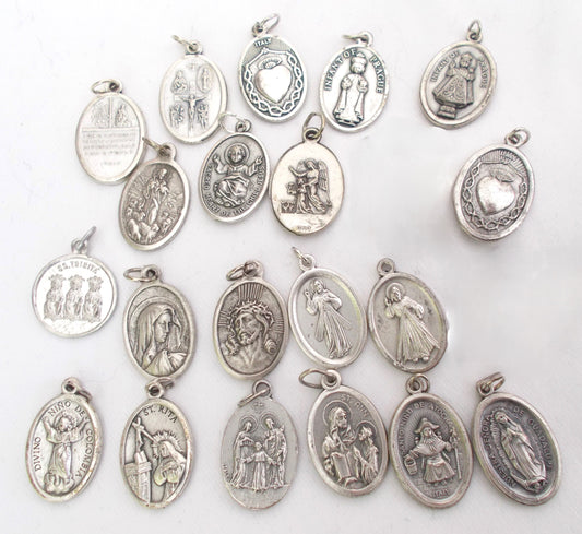 Oxidized Medals  - Jesus