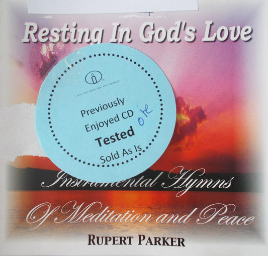 Rupert Parker - Resting In God's Love - Instrumental Hymns - Music CD - Demo - Used