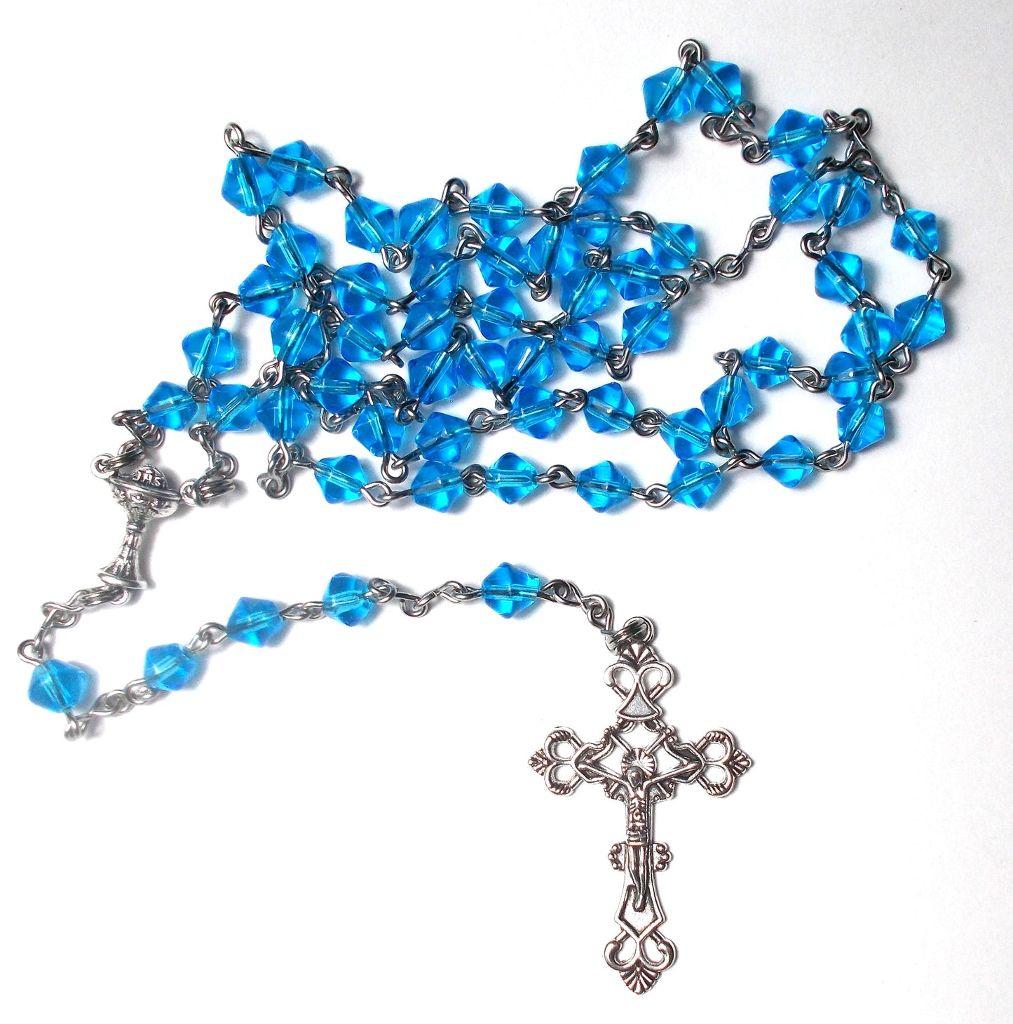 Blue Rosary - Chalice Center
