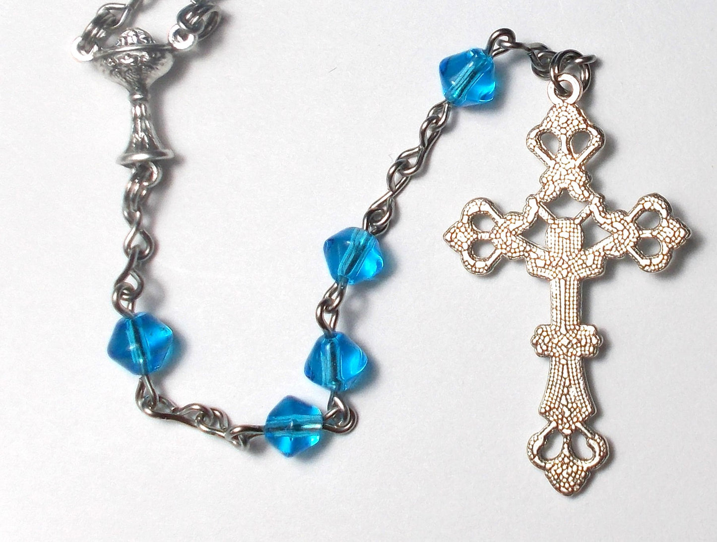 Blue Rosary - Chalice Center