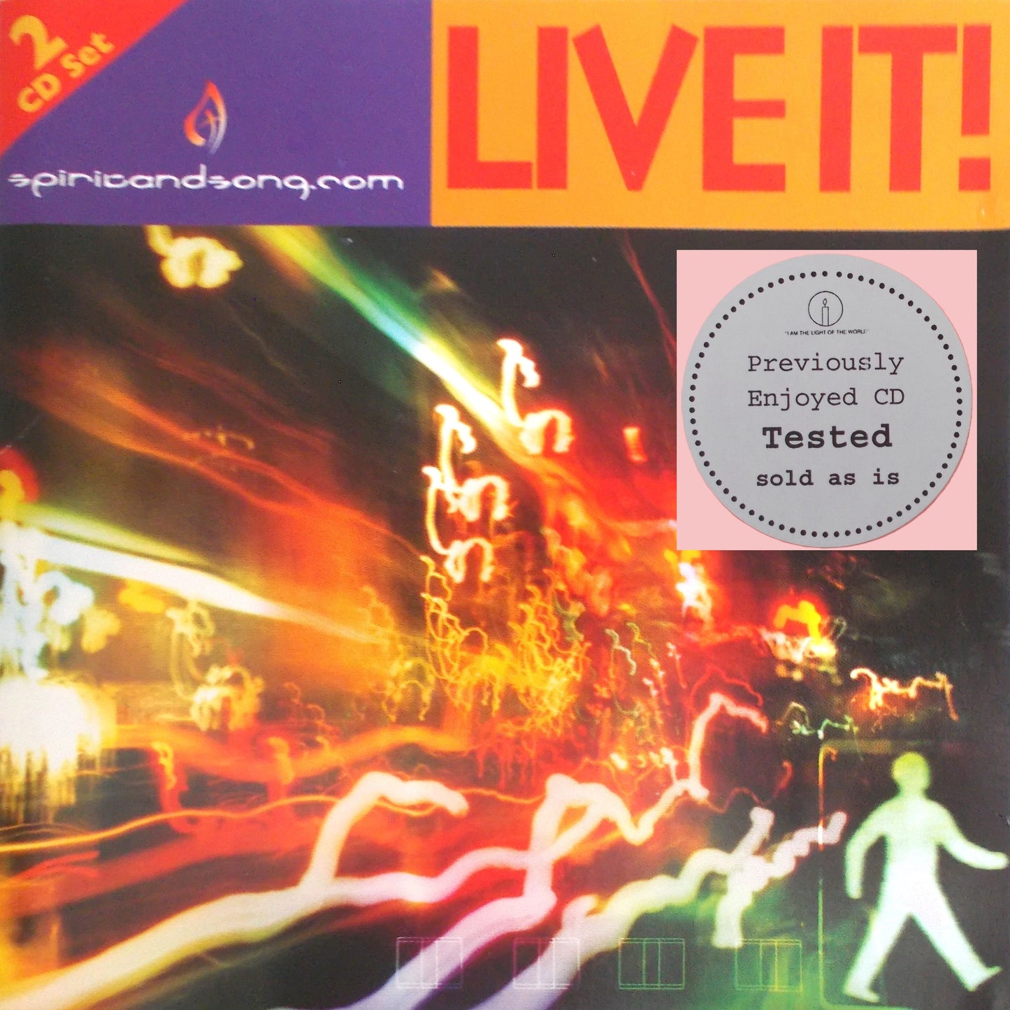 Spirit & Song Various Artists  - Live It ! - 2 CD Music CD Set