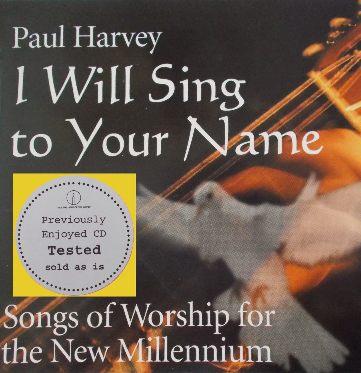 Paul Harvey - I Will Sing to Your Name - Music CD - Demo - Used