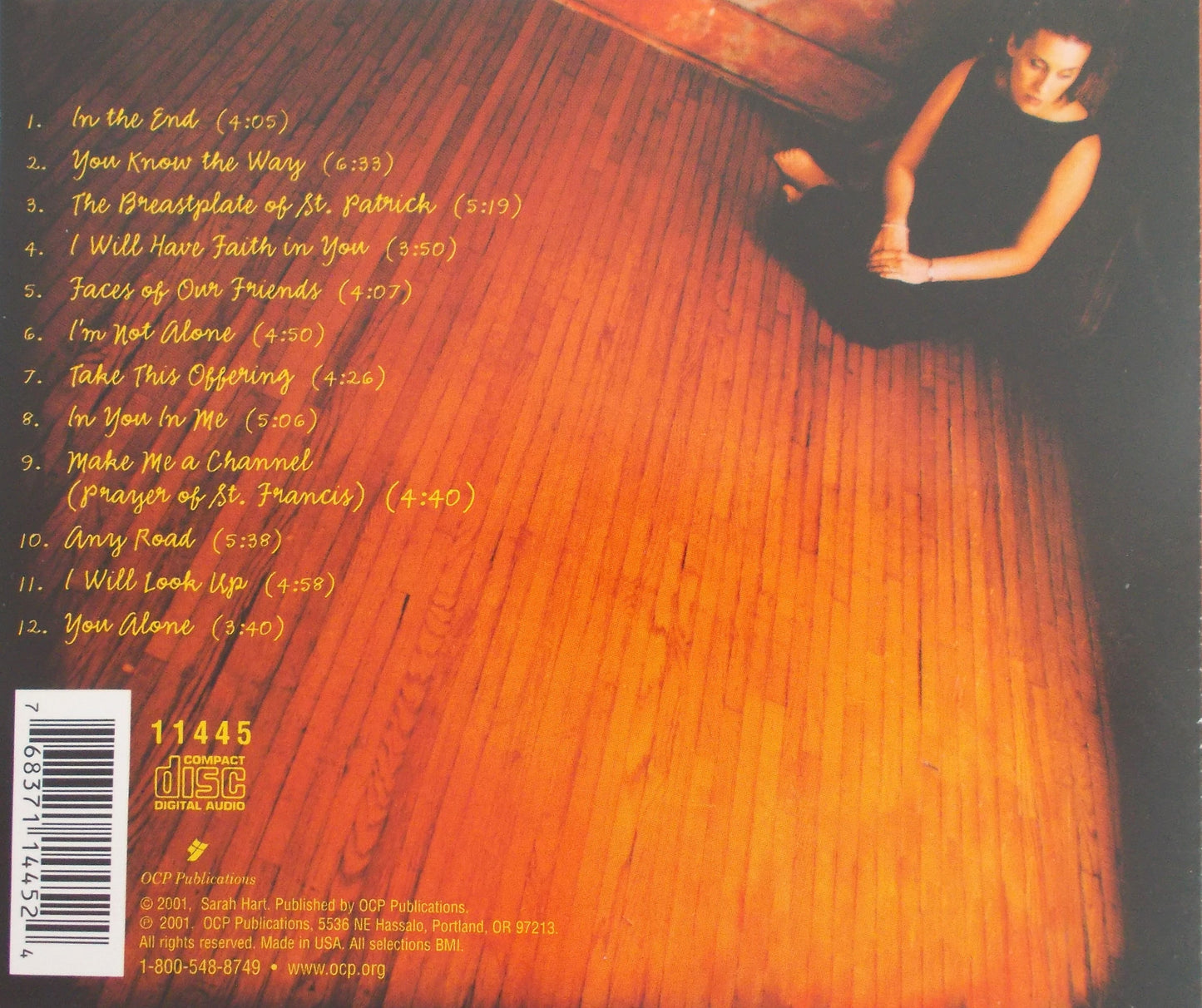 Sarah Hart - Obvious - Music CD