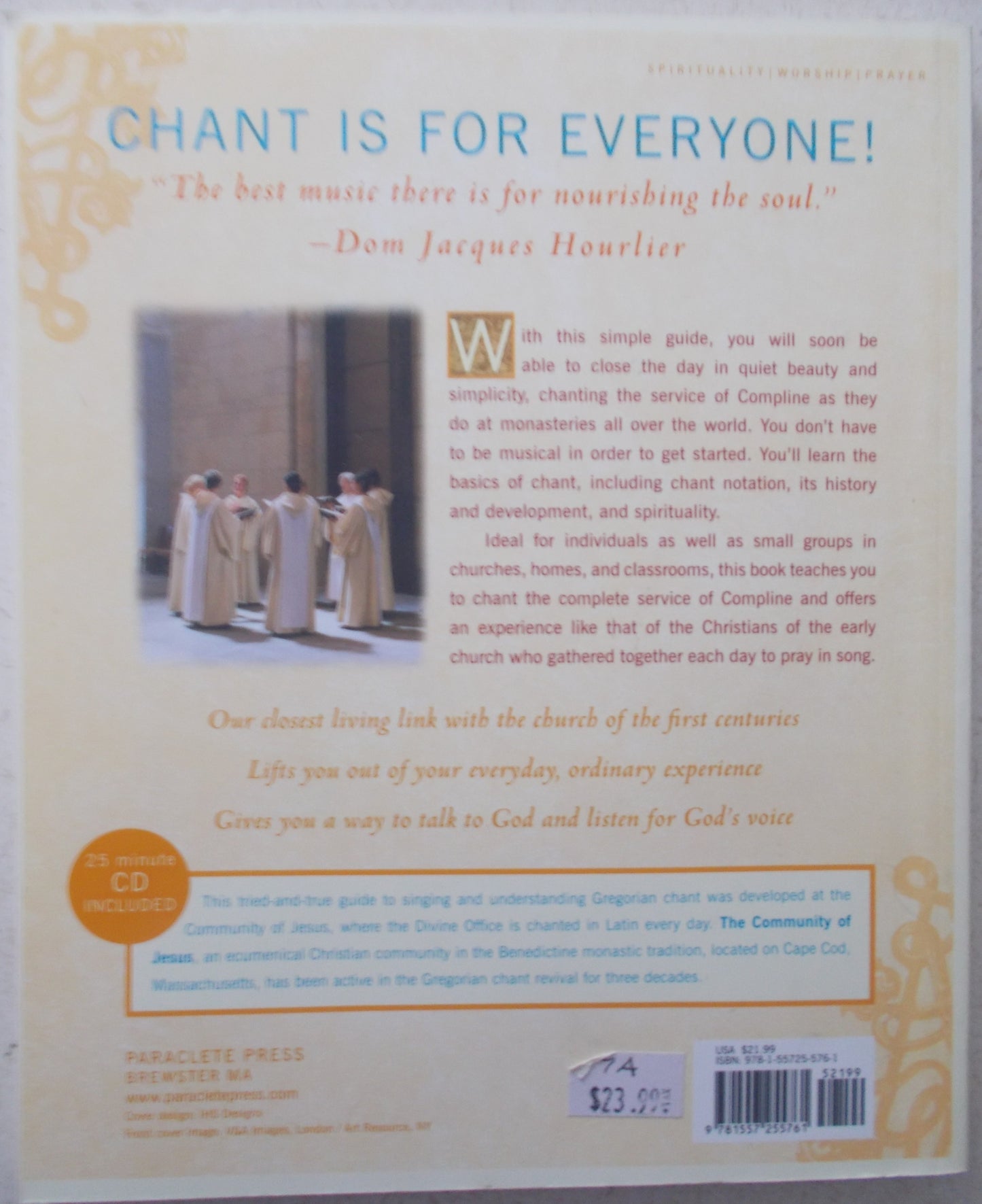 The Song of Prayer - A Practical Guide to Learning Gregorian Chant