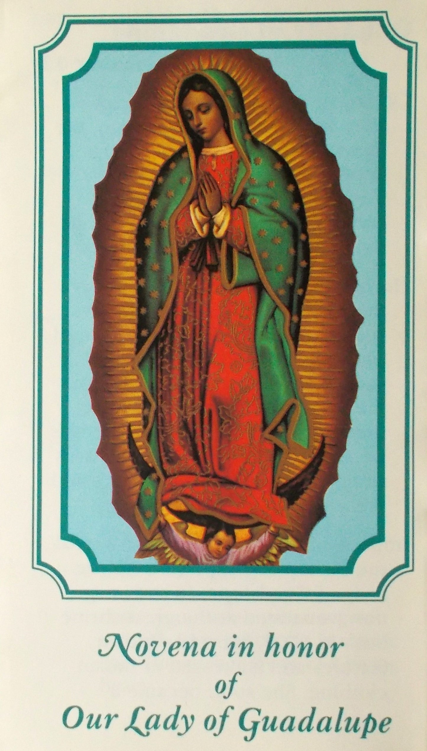 Novena In Honor of Our Lady of Guadalupe - Paper Pamphlet