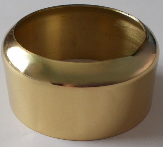 Brass Candle Follower - 2 inch