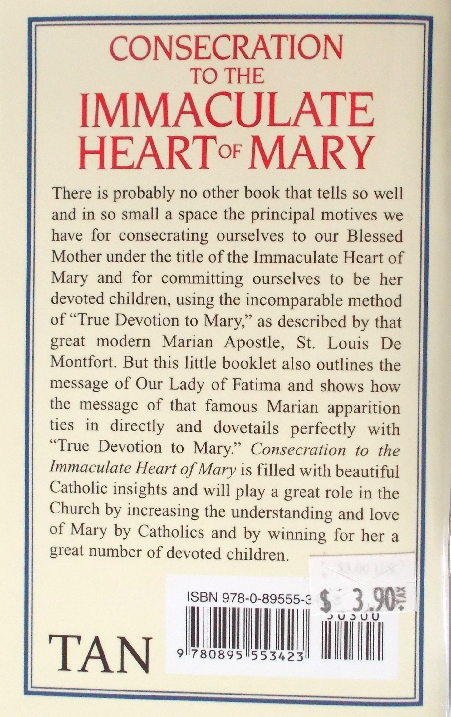 Consecration to the Immaculate Heart of Mary