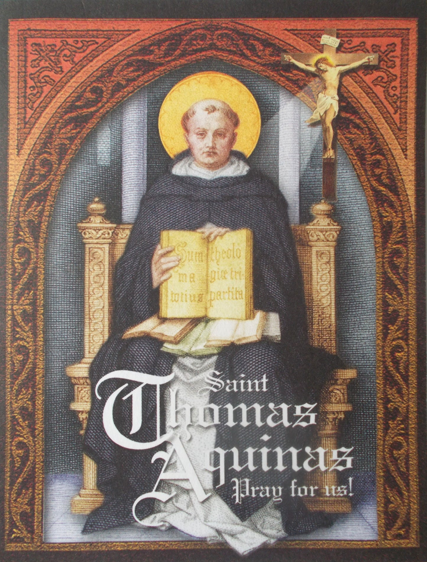 TradeMark NoteCard / BookMark Series - St. Thomas Aquinas