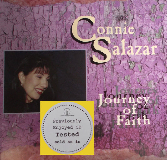 Connie Salazar - Journey of Faith - Music CD -Used - Demo