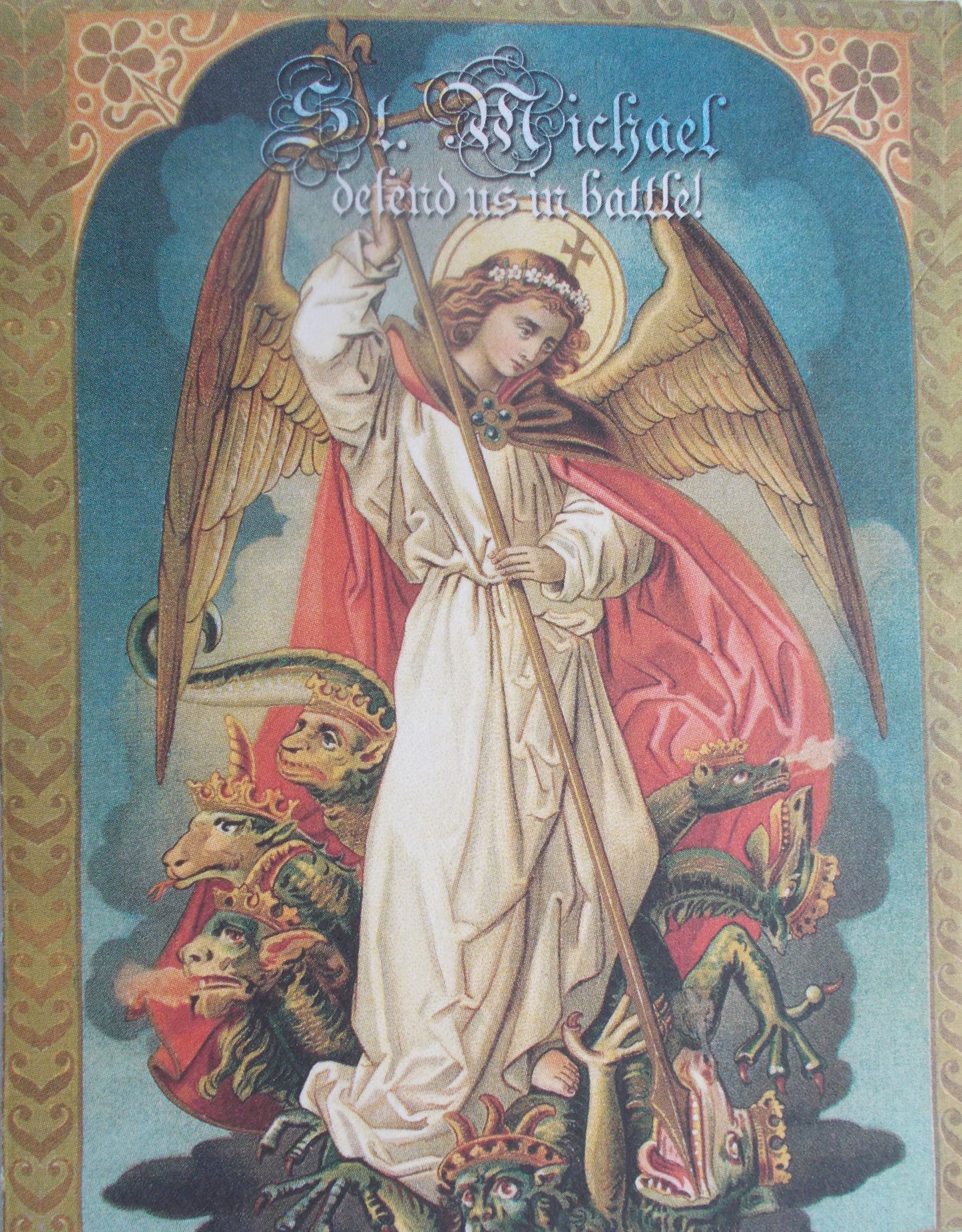 TradeMark NoteCard / BookMark Series - St. Michael