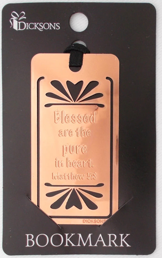 Blessed Are The Pure In Heart - Metal Bookmark