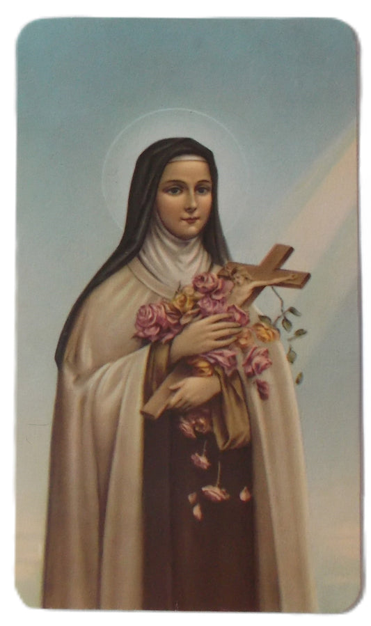 St. Therese Picture Card - Blank on Back