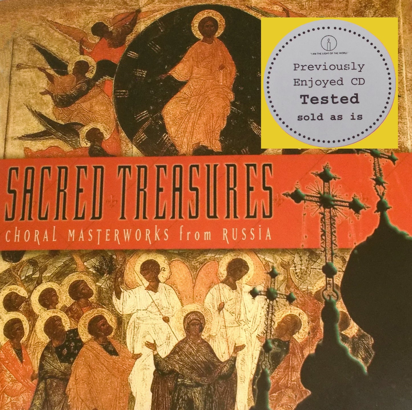 Sacred Treasures - Choral Masterworks from Russia - Music CD - Demo - Used