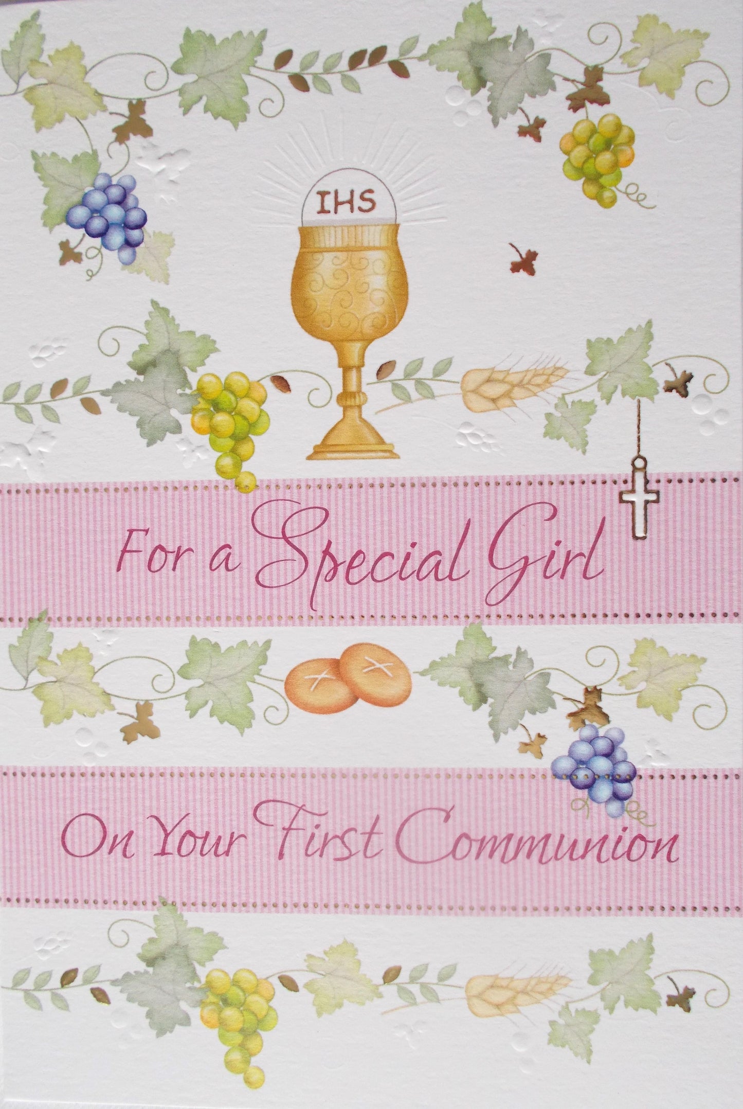 Special Girl Communion Card