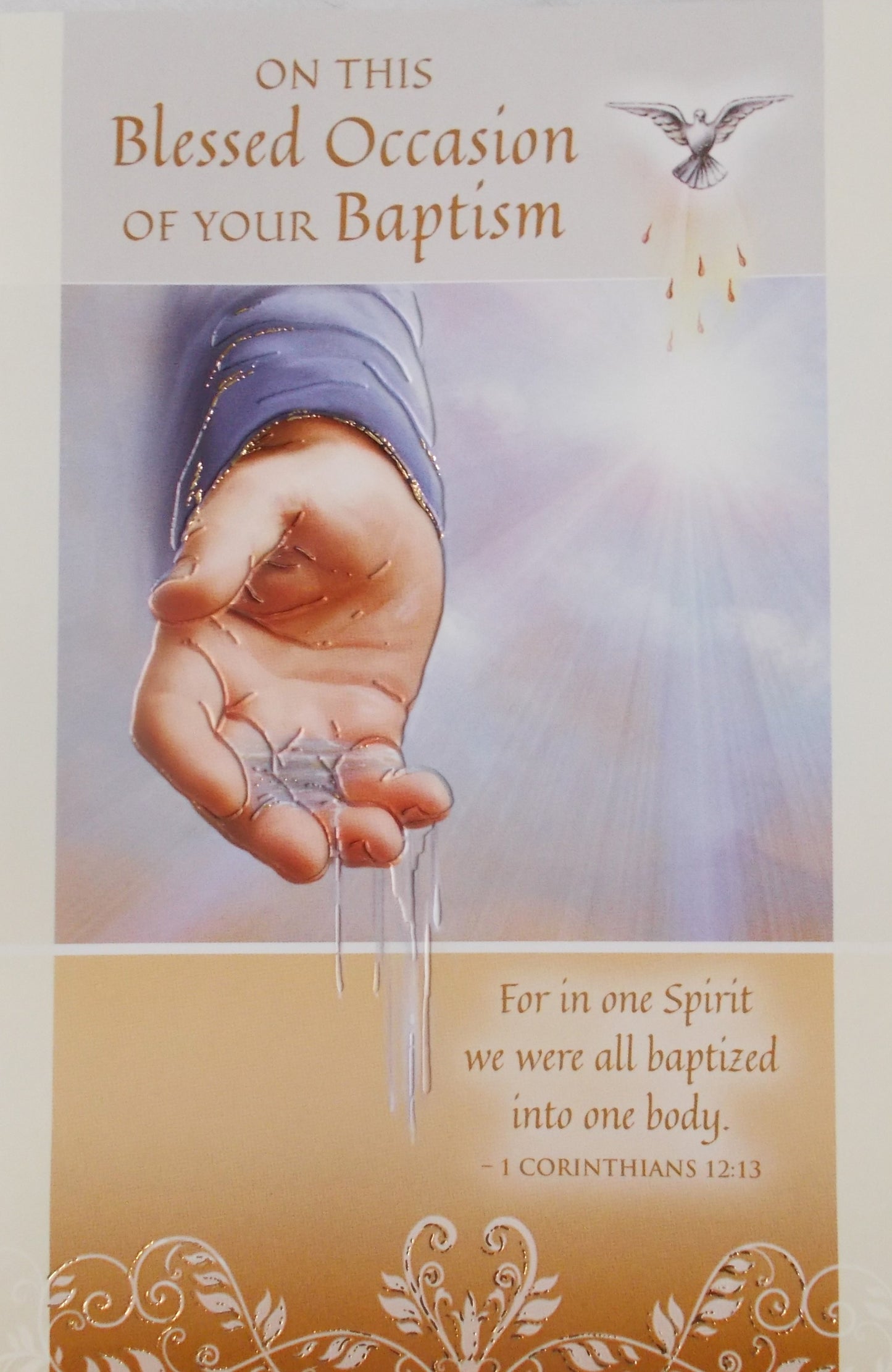 Anyone Baptism Greeting Card