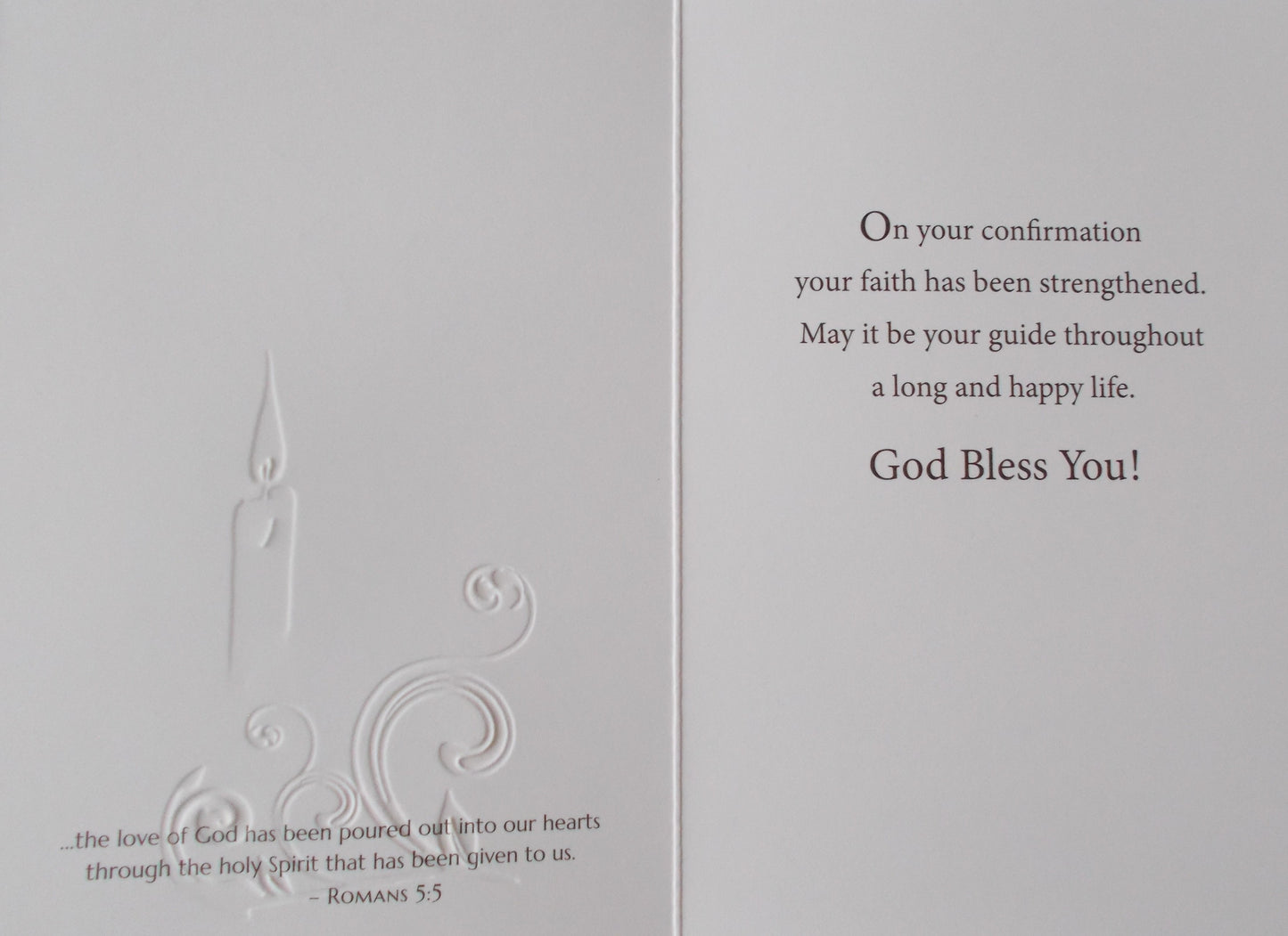 Confirmation Greeting Card