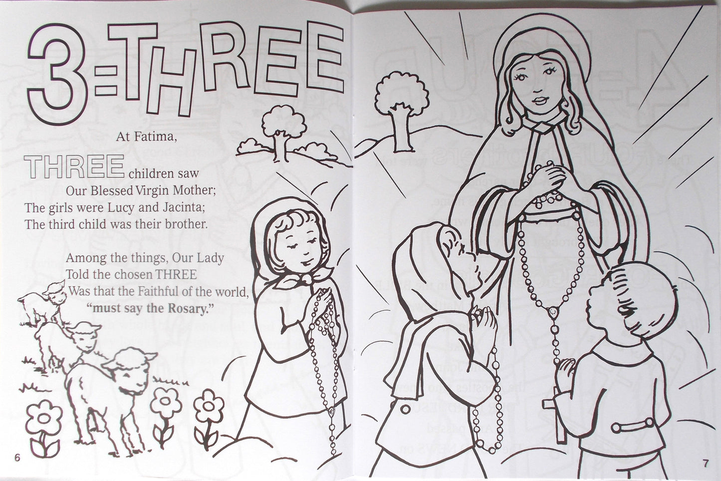 Catholic 1-2-3 Coloring Book