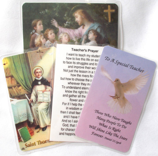 Laminated - Teacher's Prayer Prayercard
