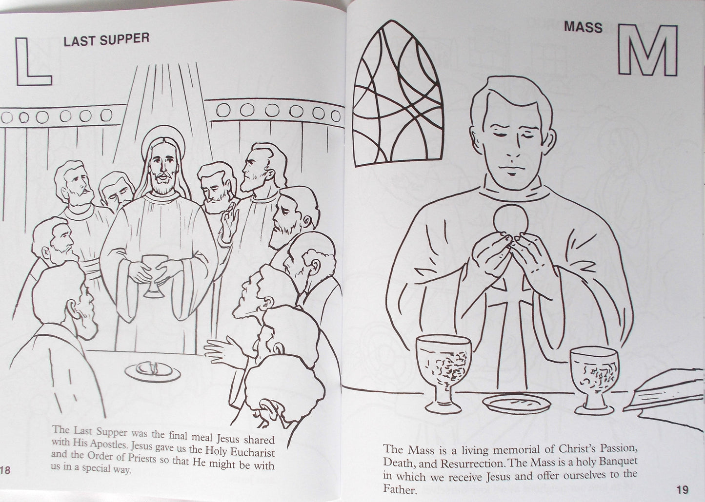 Catholic Dictionary Coloring Book