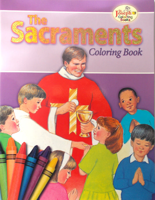 The Sacraments Coloring Book