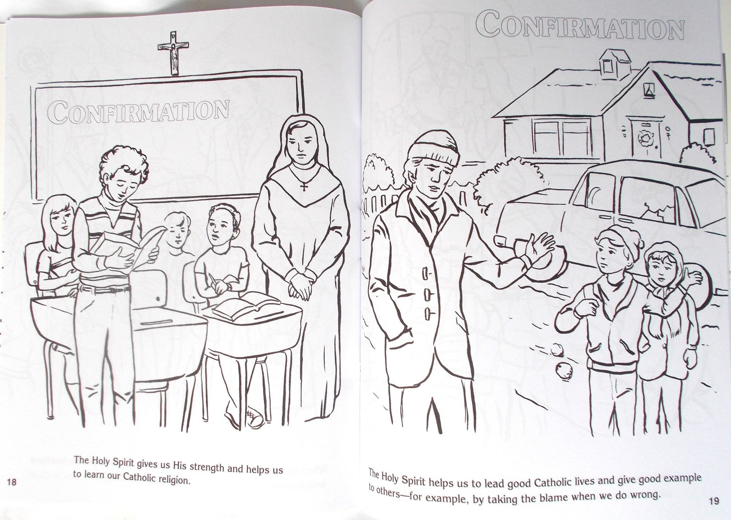 The Sacraments Coloring Book