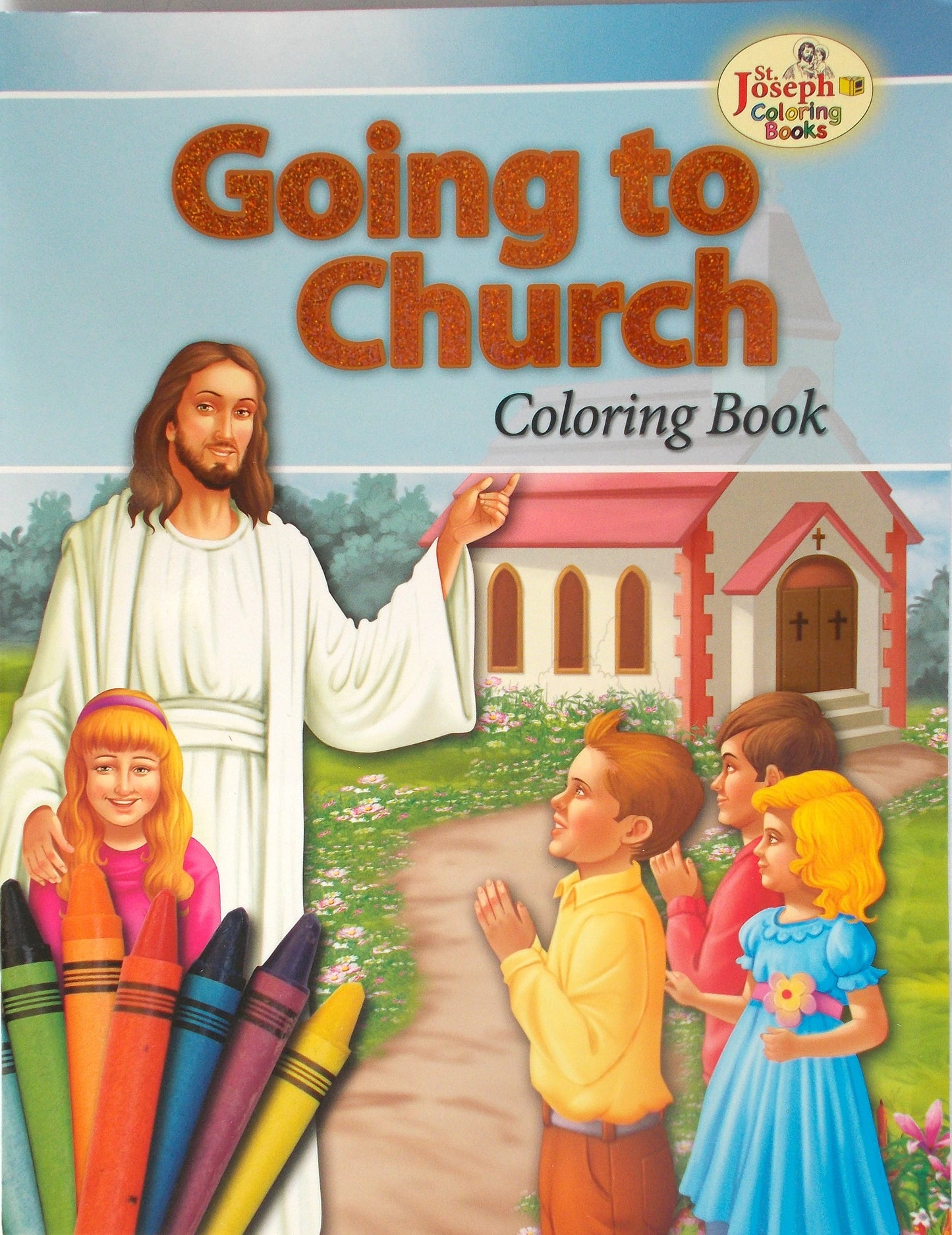 Going to Church Coloring Book