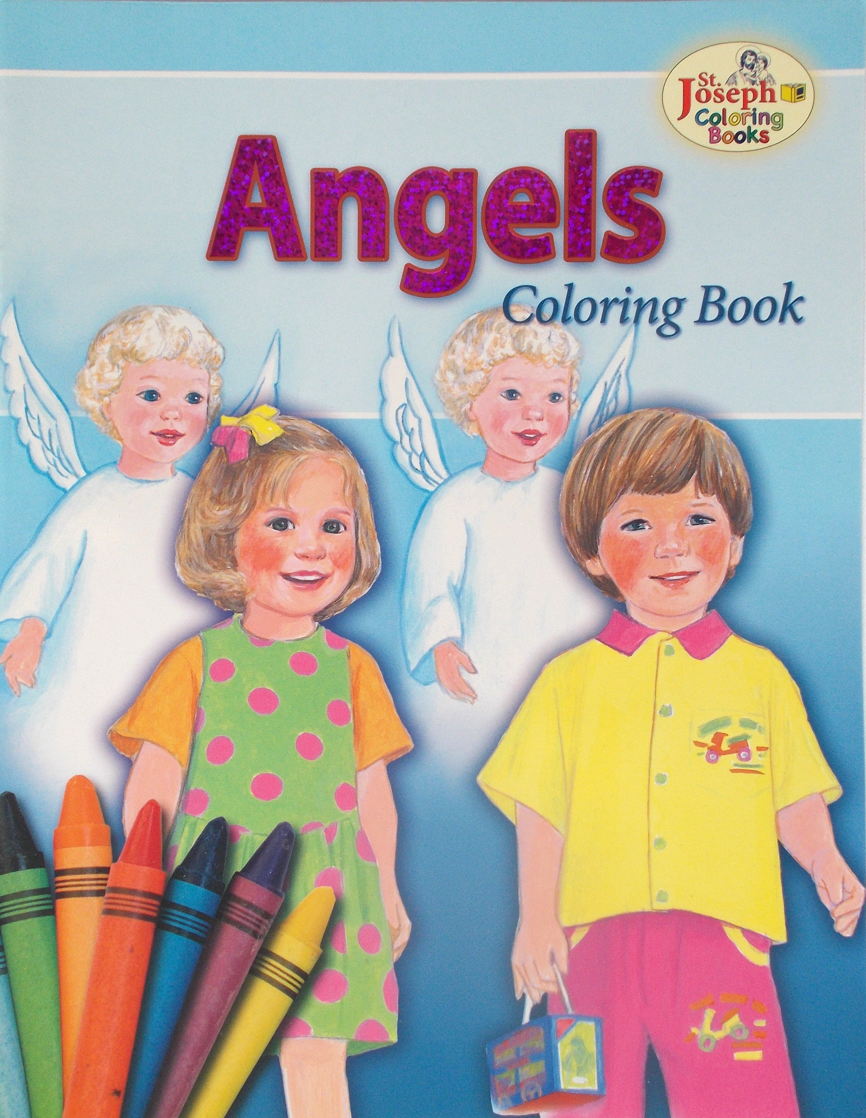 Angel Color Book Angels Coloring Book – Lumen Christi Books & Gifts