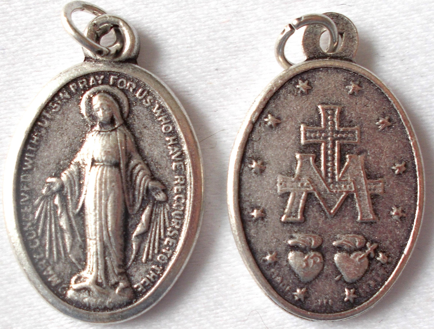 Miraculous Medal - Oxidized