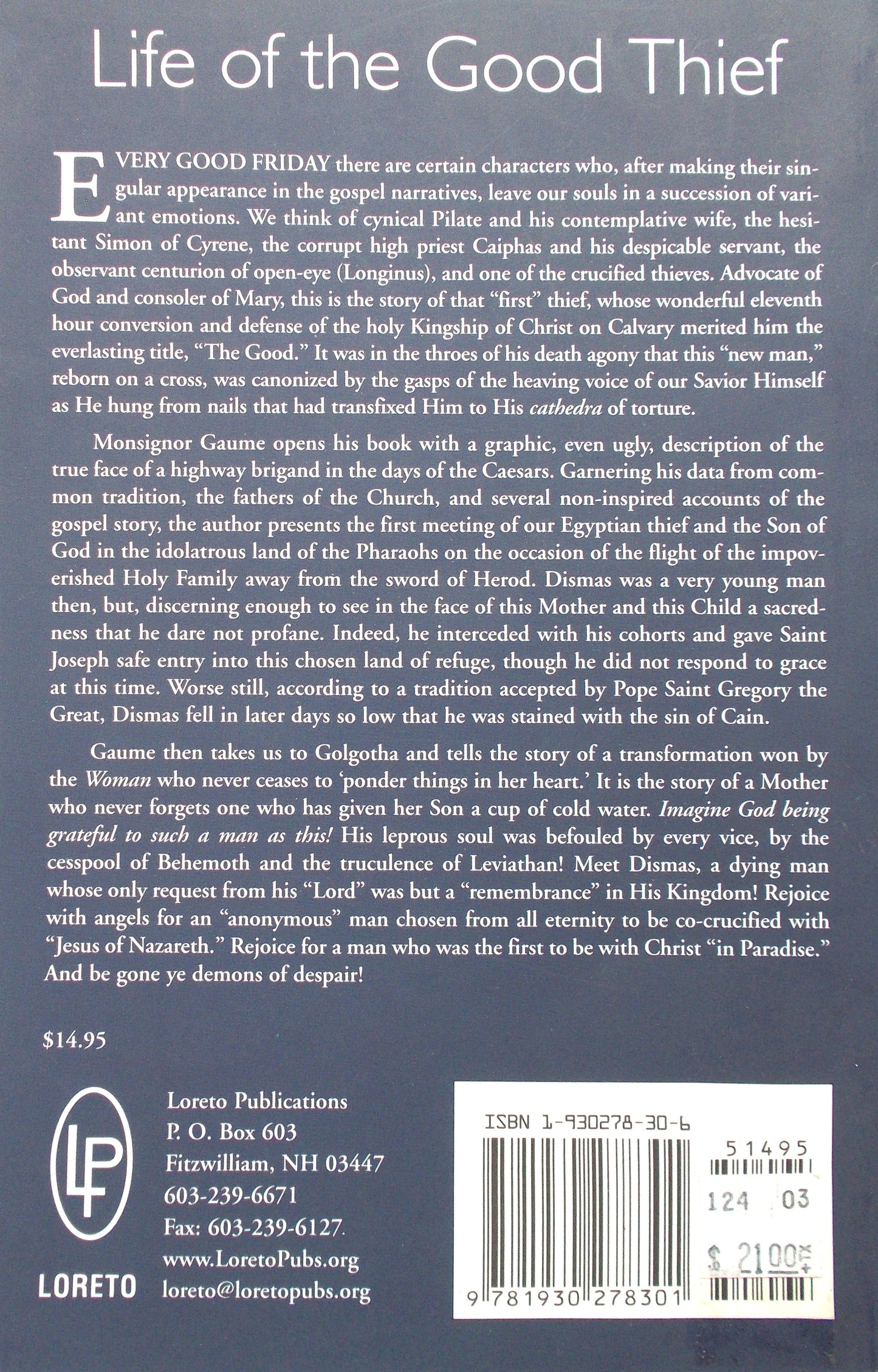 Life of the Good Thief