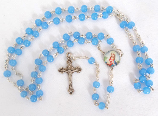 Tiny Blue Rosary