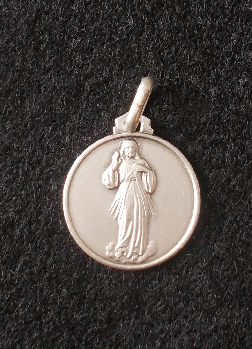 Divine Mercy - Sterling Silver Medal