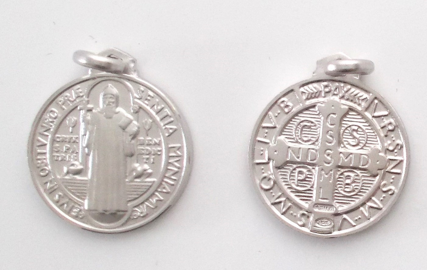 St. Benedict - Sterling Silver Medal