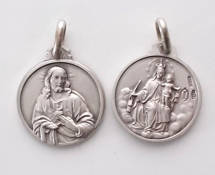 Scapular Medal - Sterling Silver