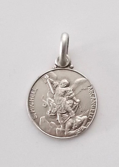 St. Michael - Sterling Silver Medal