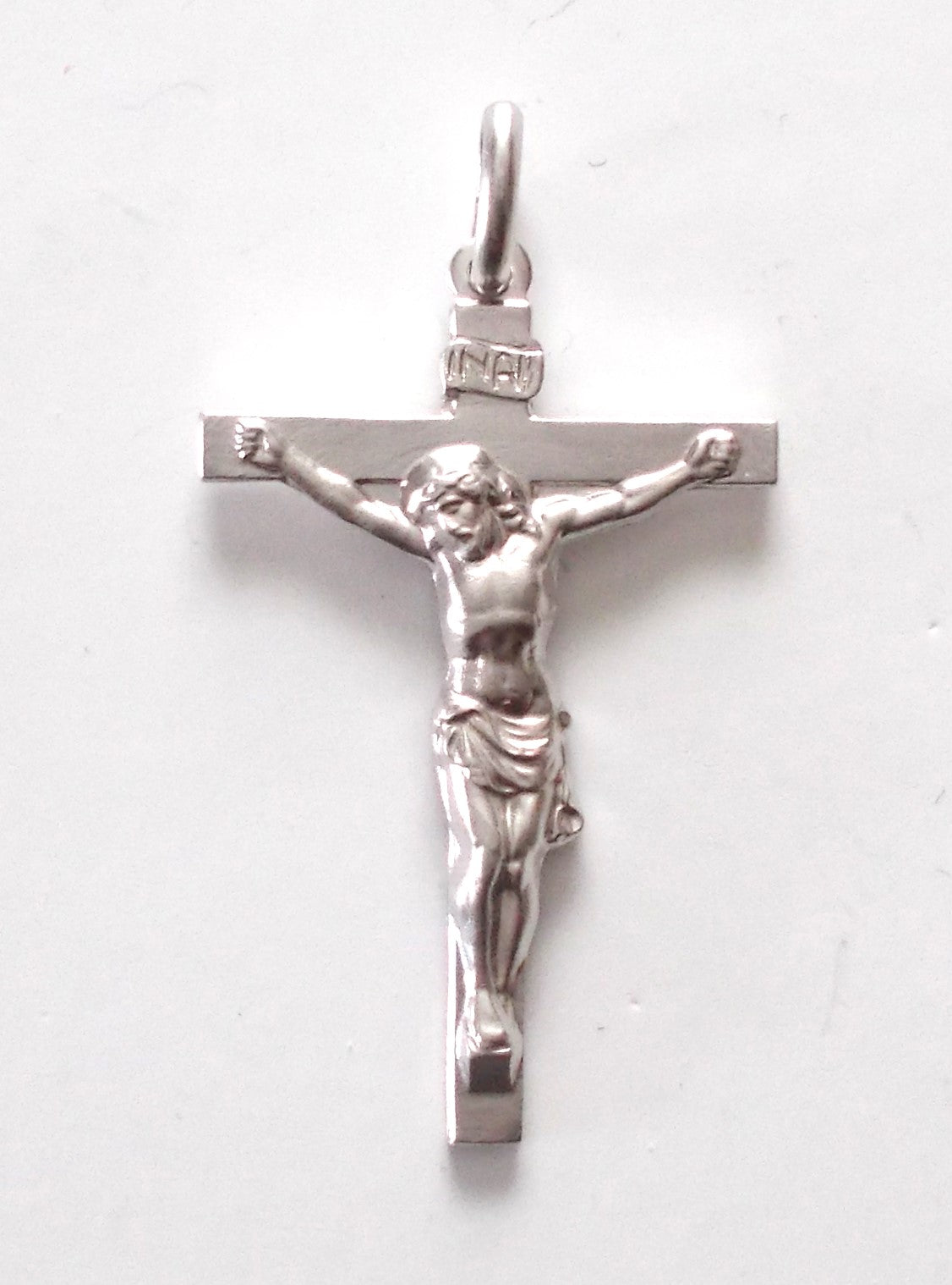 Crucifix - Sterling Silver Large Gothic Style