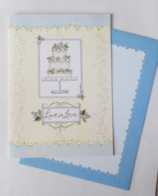 Wedding Greeting Card  - by Legacy with Deluxe Envelope