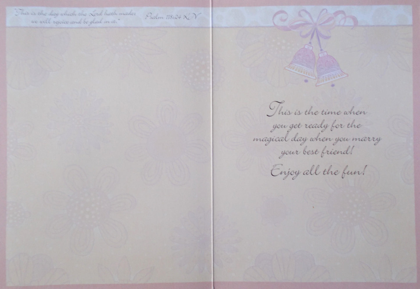 Wedding Shower Greeting Card by Legacy with Deluxe Envelope