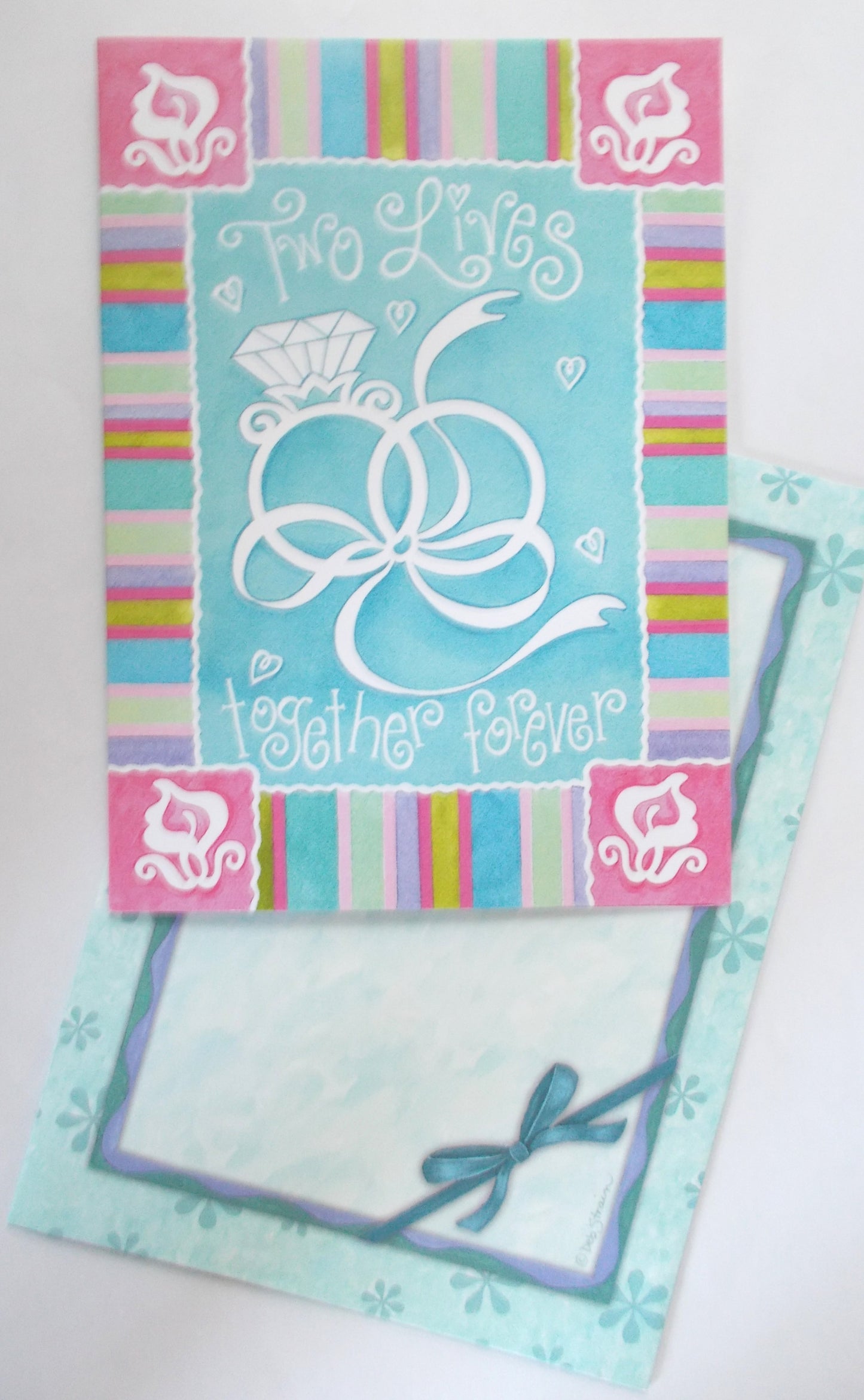 Engagement / Wedding Greeting Card by Legacy with Deluxe Envelope