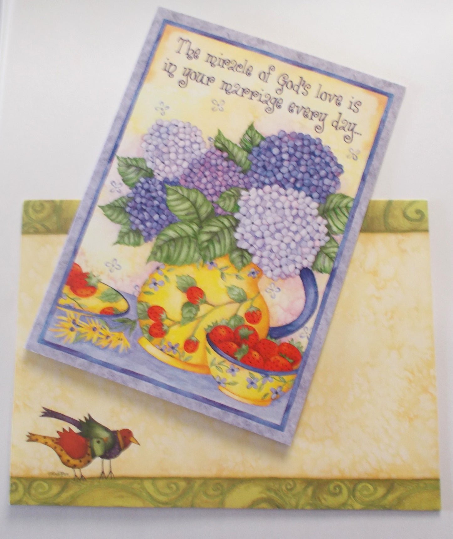 Anniversary Greeting Card - Legacy Bookmark & Deluxe Envelope