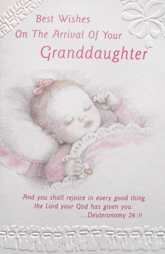 On the Arrival of Your Granddaughter