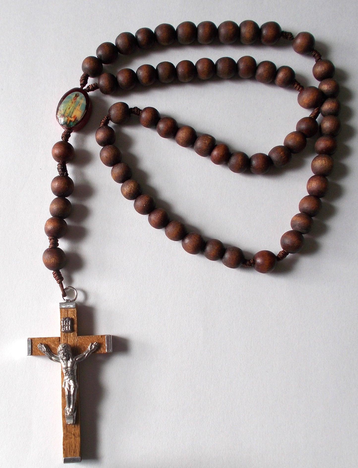 Cord - Wood Bead Rosary