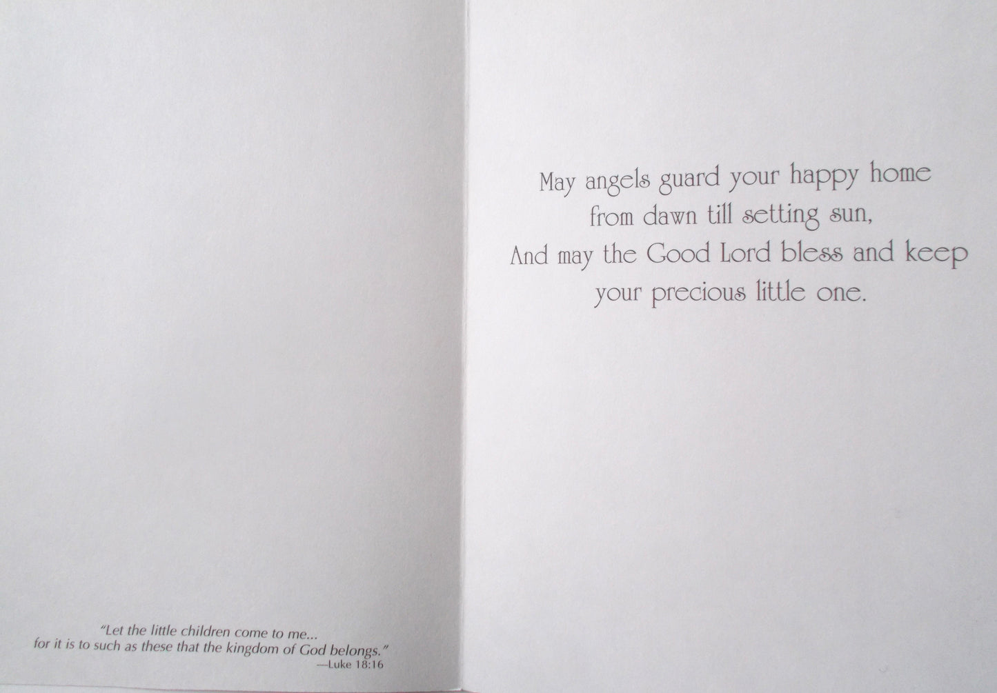 New Baby Irish Blessing Greeting Card