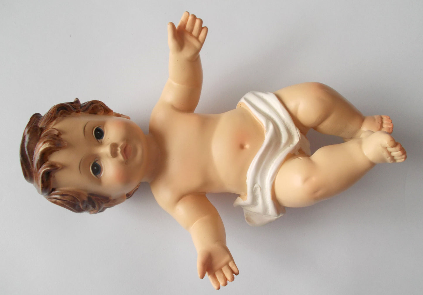 Baby Jesus - 7 inch with Manger