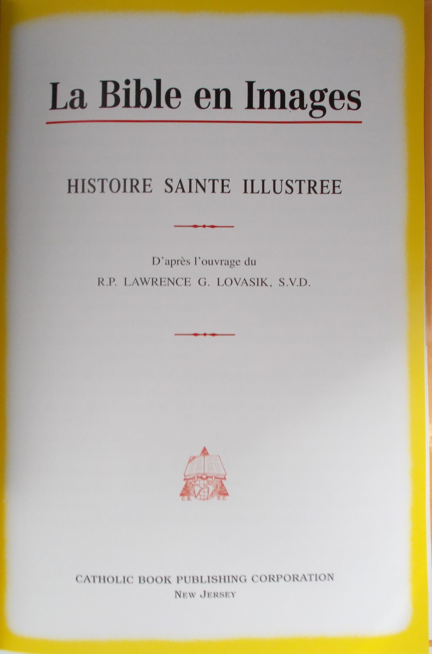 La Bible en Images - French Children's Bible