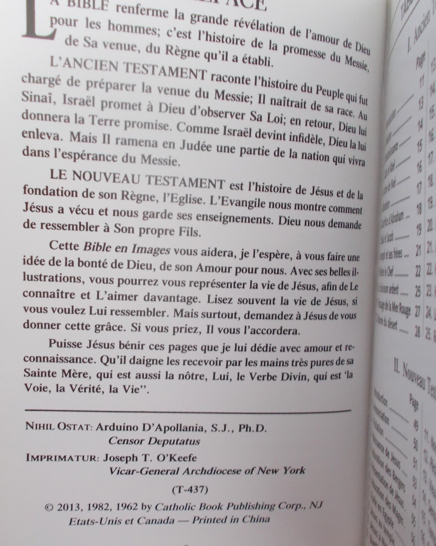 La Bible en Images - French Children's Bible