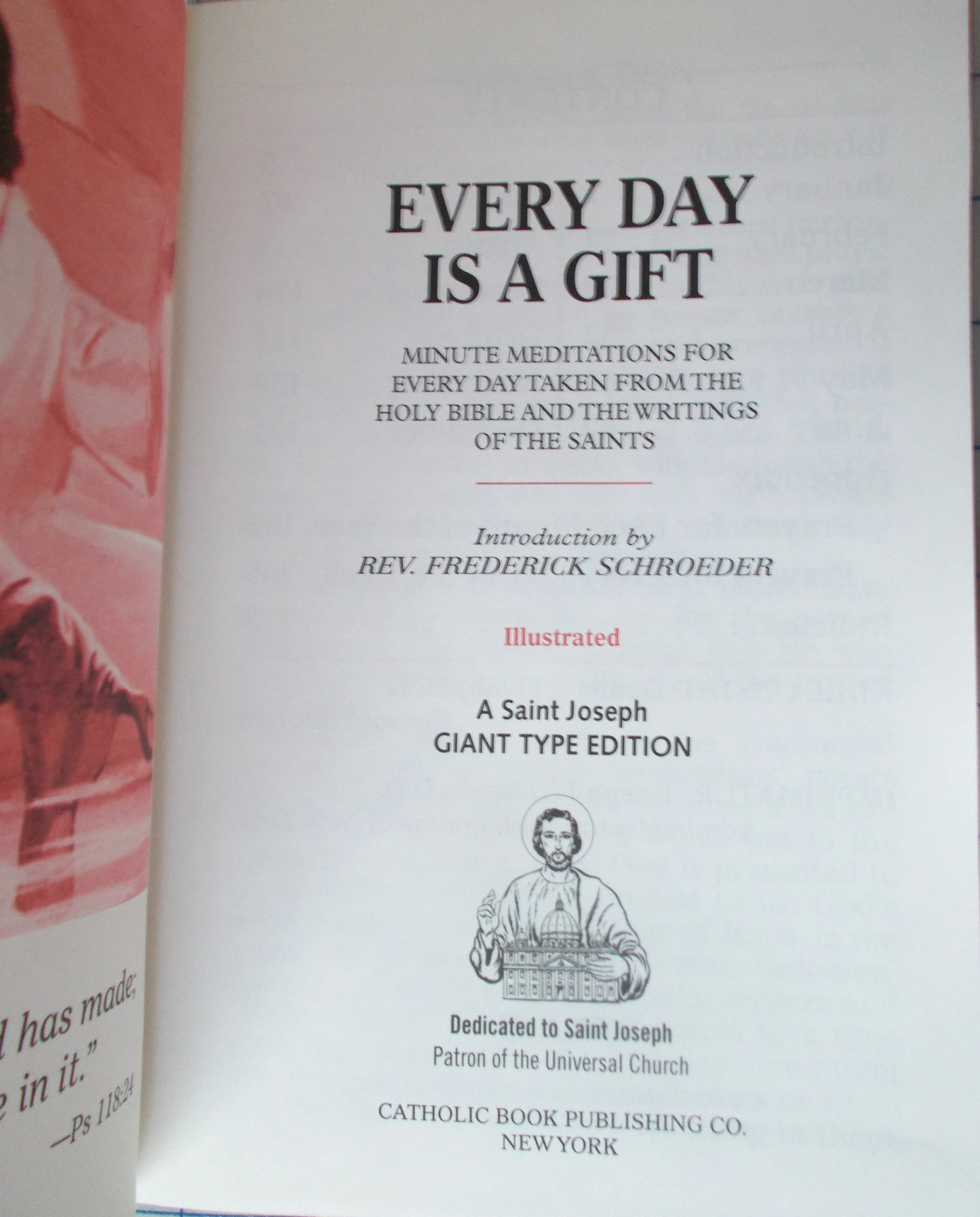 Every Day Is a Gift - Giant Type Edition