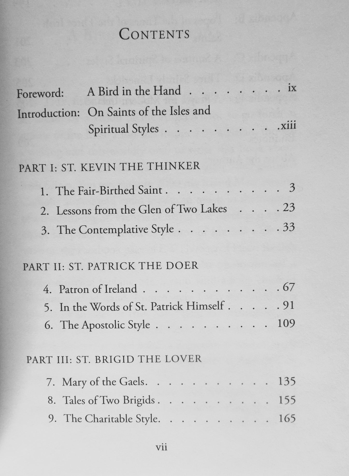Three Irish Saints : A Guide to Finding Your Spiritual Style
