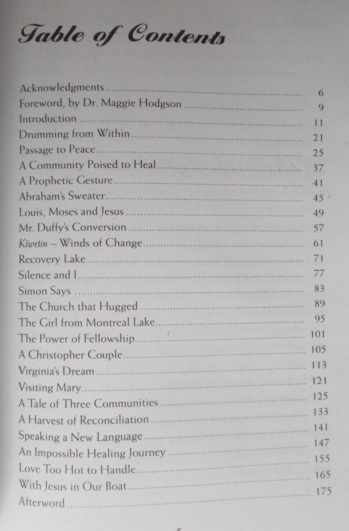 Drumming From Within : Tales of Hope and Faith from Canada's North