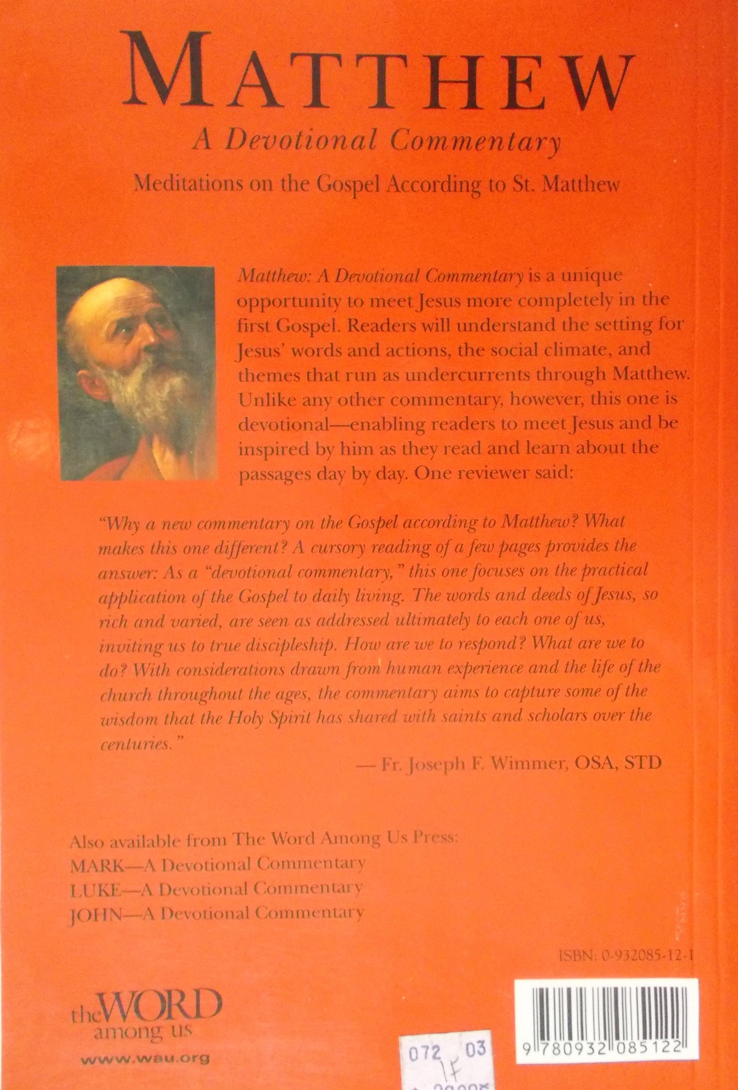 Matthew : A Devotional Commentary